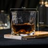 One Two Cups Gelas Whisky Crystal Japanese Style Rock Glass 200ml - YJ150