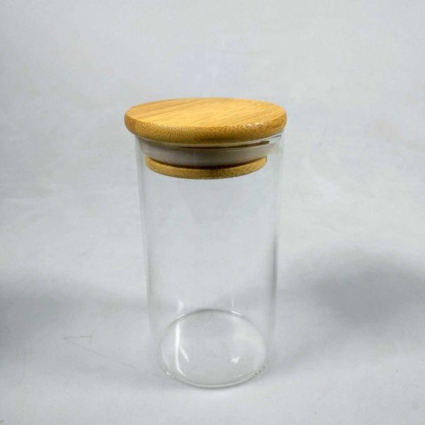 One Two Cups Toples Kaca Penyimpanan Makanan Storage Glass Jar - J001