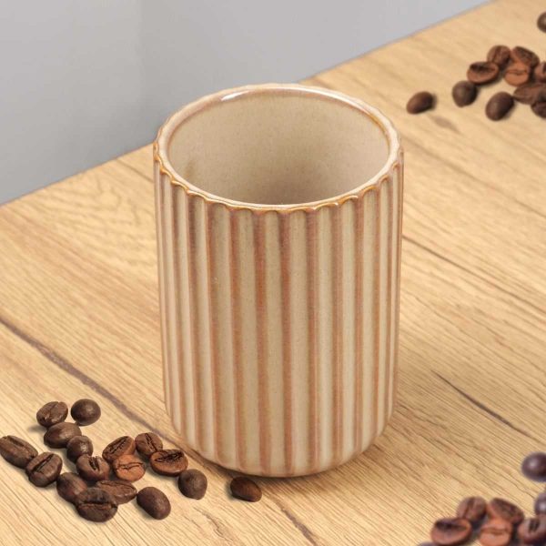 ginee_20260528170549893_2347304196.jpg One Two Cups Gelas Keramik Kopi Teh Vintage Japanese Style Ceramic Cup - GS145 300ml