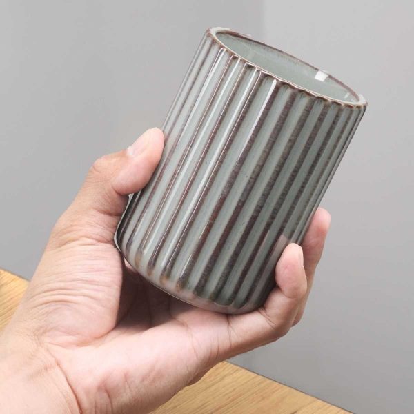 ginee_20260528170549988_5056023622.jpg One Two Cups Gelas Keramik Kopi Teh Vintage Japanese Style Ceramic Cup - GS145 300ml