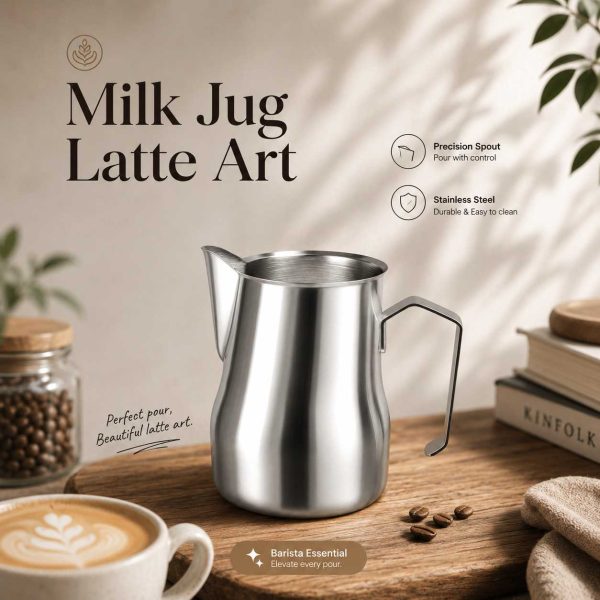 ginee_20260528170814635_7167969685.jpg One Two Cups Milk Jug Pitcher Susu Latte Art Espresso Stainless Steel - AA050