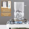 One Two Cups Toples Kaca Borosilikat Kotak Storage with Bamboo Lid - ST-1020