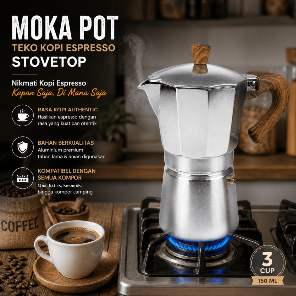ginee_20260528171429491_2880499334.png One Two Cups Moka Pot Teko Kopi Espresso Coffee Maker Stovetop - PL-315