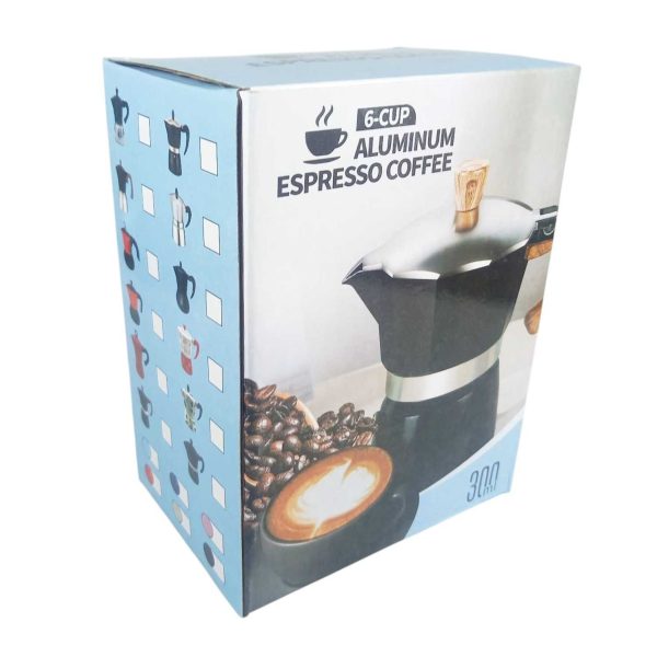 ginee_20260528171429705_8843547289.jpg One Two Cups Moka Pot Teko Kopi Espresso Coffee Maker Stovetop - PL-315