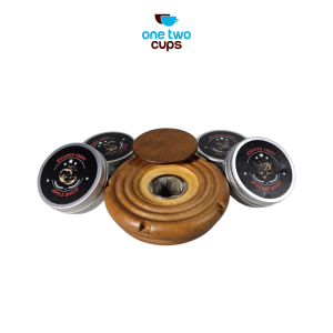 One Two Cups Set Alat Pengasap Cocktail Smoker Kit with 4 Wood Chips - TPY-40