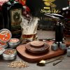 One Two Cups Set Alat Pengasap Cocktail Smoker Kit with 4 Wood Chips - TPY-40