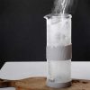 One Two Cups French Press Coffee Maker Pot Plunger Glass - FN50
