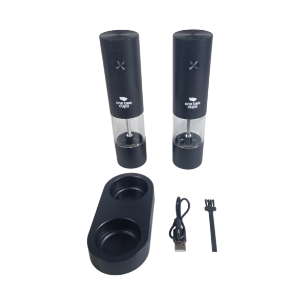 One Two Cups Alat Penggiling Biji Lada Elektrik Grinder 300mAh 2 PCS - EG-A-BS