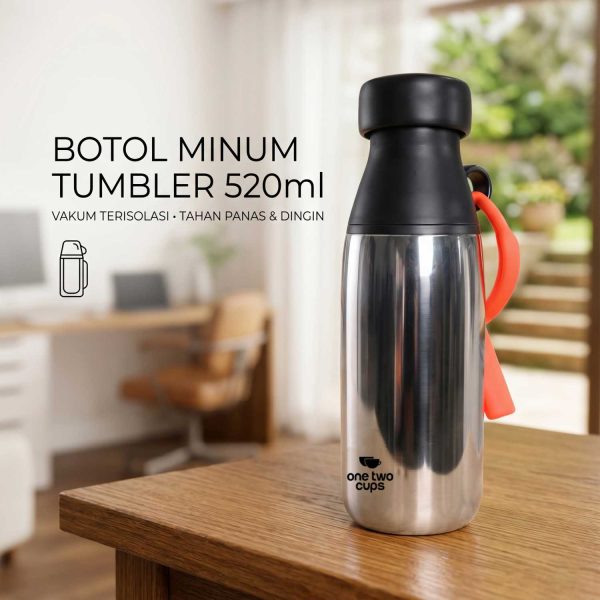 ginee_20260528171946596_0360238084.jpg One Two Cups Botol Minum Tumbler Air BPA Free Stainless Steel - CL520