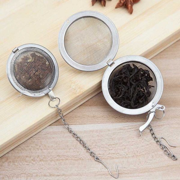 ginee_20260528172643404_2391784401.jpg One Two Cups Saringan Teh Reusable Tea Filter Infuser Strainer 50mm - K520
