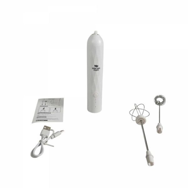ginee_20260528172709236_3239673400.jpg One Two Cups Hand Mixer Mini Pengocok Telur Whisk Foamer USB Type C - HMW10