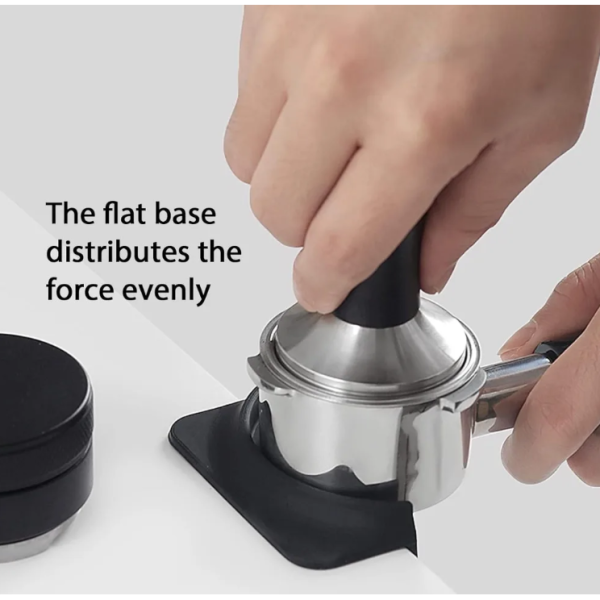 One Two Cups Alas Tamper Portafilter Kopi Mini Holder Mat 51/54/58mm - FE1