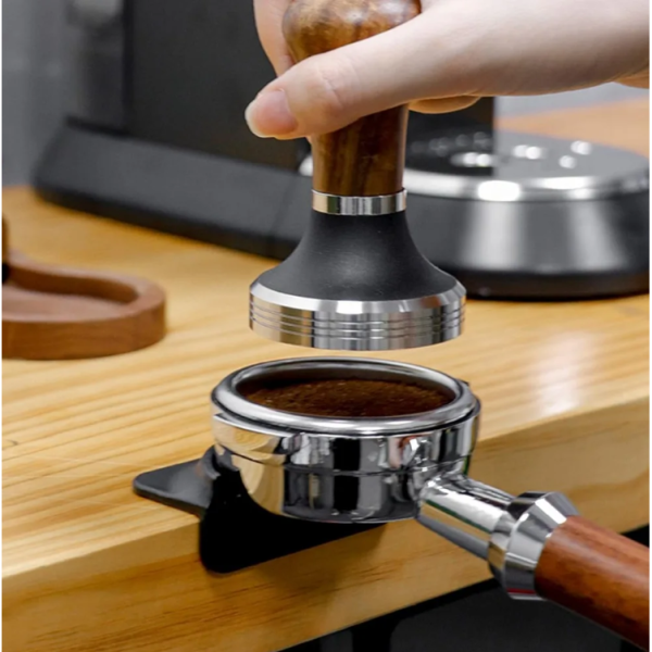 One Two Cups Alas Tamper Portafilter Kopi Mini Holder Mat 51/54/58mm - FE1