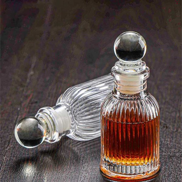 One Two Cups Botol Whisky Decanter Glass Bottle Liquor Luxury 200ml - HY-19