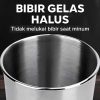One Two Cups Gelas Stainless Steel Korea Single Wall Glass 500ml - H13