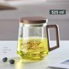 ginee_20260528173100924_6320013864.jpg One Two Cups Teko Teh Kaca Saringan Tahan Panas Infuser Teapot 525ml - GX525