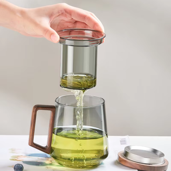 ginee_20260528173101163_0537152578.png One Two Cups Teko Teh Kaca Saringan Tahan Panas Infuser Teapot 525ml - GX525