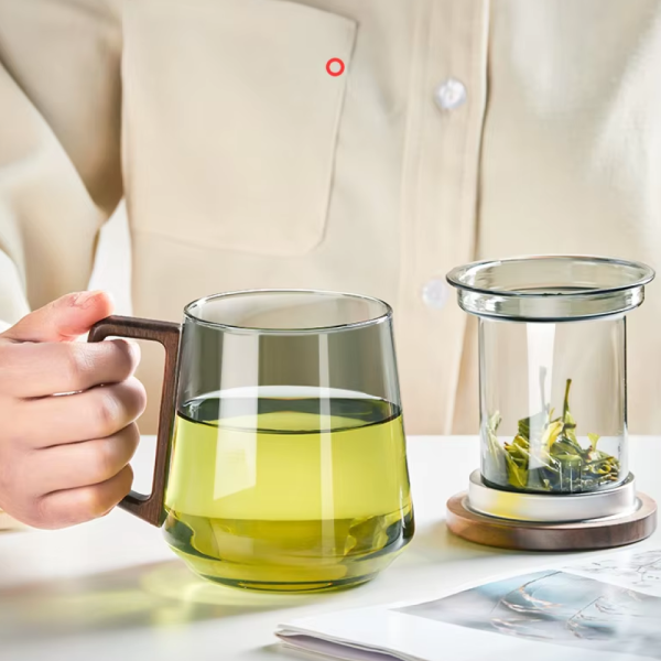 ginee_20260528173101343_1227706617.png One Two Cups Teko Teh Kaca Saringan Tahan Panas Infuser Teapot 525ml - GX525