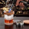One Two Cups Set Alat Pengasap Cocktail Wooden Smoker Kit 4 Wood Chips - SK-350