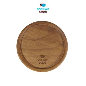 ginee_20260713171236509_5163568998.jpeg One Two Cups Coaster Kayu Tatakan Gelas Kopi Wood Holder - EQF310