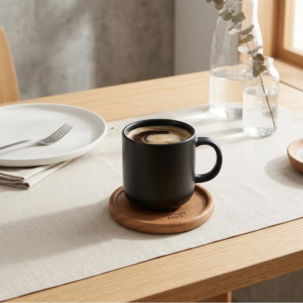 ginee_20260713171236866_0697308710.jpeg One Two Cups Coaster Kayu Tatakan Gelas Kopi Wood Holder - EQF310