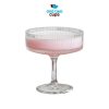 ginee_20260713172236928_0116233922.jpeg One Two Cups Gelas Kaca Aesthetic Pudding Es Krim Stripe Dessert Glass - L005 220ml