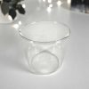 One Two Cups Gelas Kaca Aesthetic Kopi Dirty Latte Dessert Glass 270ml - V-27