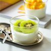 One Two Cups Gelas Kaca Aesthetic Kopi Dirty Latte Dessert Glass 270ml - V-27