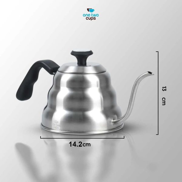 One Two Cups Teko Kopi Leher Angsa Pour Over Drip Kettle Thermometer - RT-40