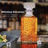 ginee_20260713180147985_5911615001.jpeg One Two Cups Whisky Decanter Glass Bottle Liquor Scotch Luxury 950ml - AL95