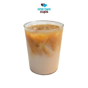 One Two Cups Gelas Kaca Aesthetic Kopi Teh Minimalist Glass 420ml - CQ-420