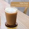 One Two Cups Gelas Kaca Aesthetic Kopi Teh Minimalist Glass 420ml - CQ-420