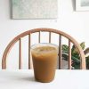 One Two Cups Gelas Kaca Aesthetic Kopi Teh Minimalist Glass 420ml - CQ-420