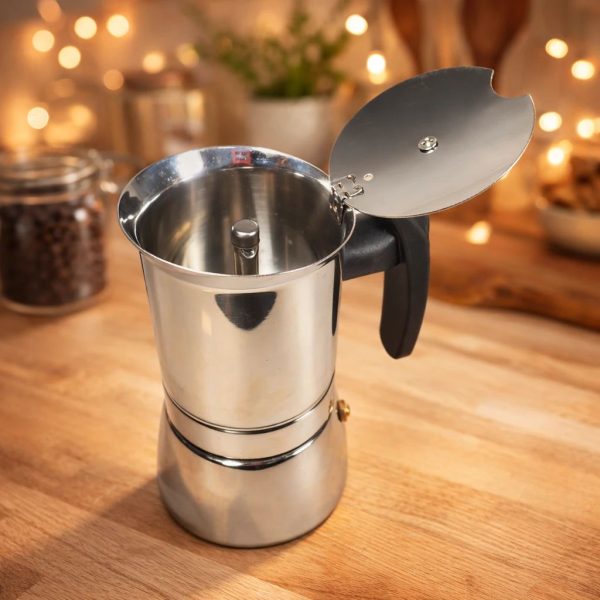 ginee_20260713180941497_8078195427.jpeg One Two Cups Moka Pot Teko Kopi Espresso Coffee Maker Stovetop - Z25