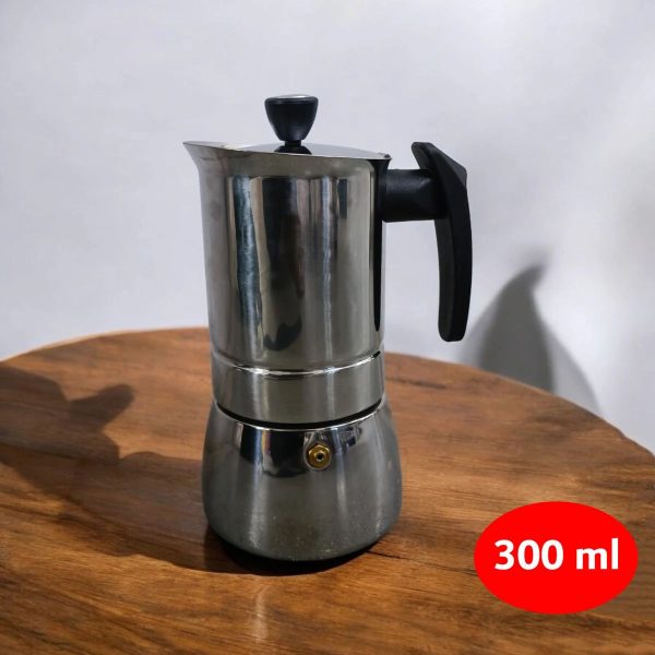 ginee_20260713180942463_3580767873.jpeg One Two Cups Moka Pot Teko Kopi Espresso Coffee Maker Stovetop - Z25