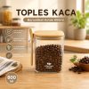ginee_20260713181114532_3125223120.jpeg One Two Cups Toples Kaca Borosilikat Kotak Storage with Bamboo Lid 800ml - ST-1020