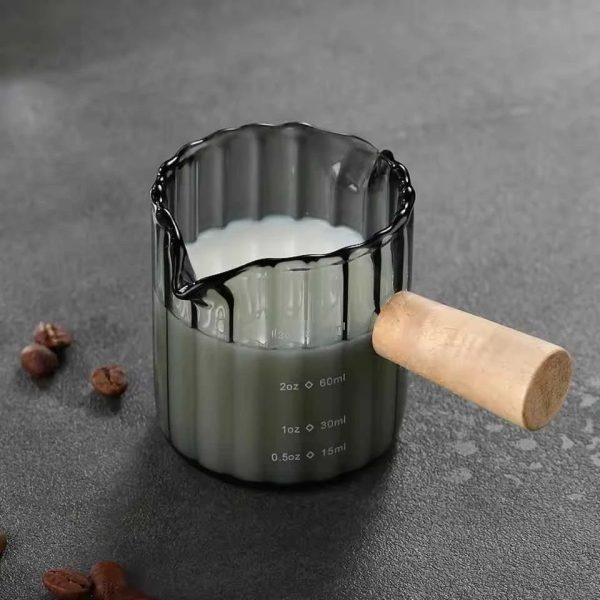 ginee_20260713181218333_5798116646.jpeg One Two Cups Gelas Takar Kopi Espresso Measuring Cup Wood Handle 90ml - KS593