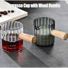 ginee_20260713181219455_5517387507.jpeg One Two Cups Gelas Takar Kopi Espresso Measuring Cup Wood Handle 90ml - KS593