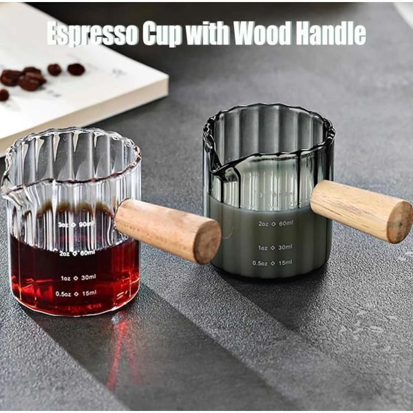 ginee_20260713181219455_5517387507.jpeg One Two Cups Gelas Takar Kopi Espresso Measuring Cup Wood Handle 90ml - KS593
