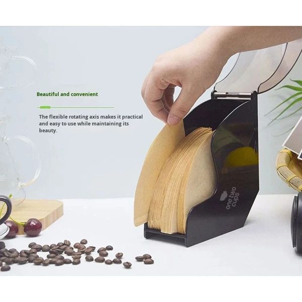 ginee_20260713181251658_4294239788.jpeg One Two Cups Tempat Filter Kertas Kopi Paper Coffee Holder Acrylic - ZJ020