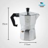 ginee_20260713181320587_9199826417.jpeg One Two Cups Moka Pot Teko Kopi Espresso Coffee Maker Stovetop 3 Cup 150ml - L10