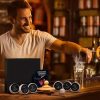 One Two Cups Set Alat Pengasap Cocktail Smoker Kit with 6 Wood Chips - ARB-60