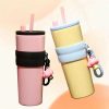 ginee_20260713182228451_2904103737.jpeg One Two Cups Botol Minum Tumbler Air Panas Dingin with Straw 710ml - YS-9000