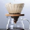 One Two Cups V60 Coffee Dripper Seduh Kopi Manual Gelas Kaca 1-2 Cup - VD-02