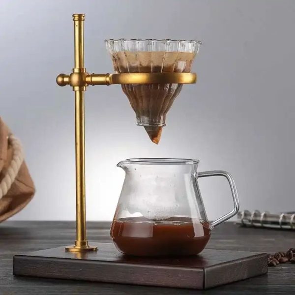 One Two Cups V60 Coffee Dripper Seduh Kopi Manual Gelas Kaca 1-2 Cup - VD-02