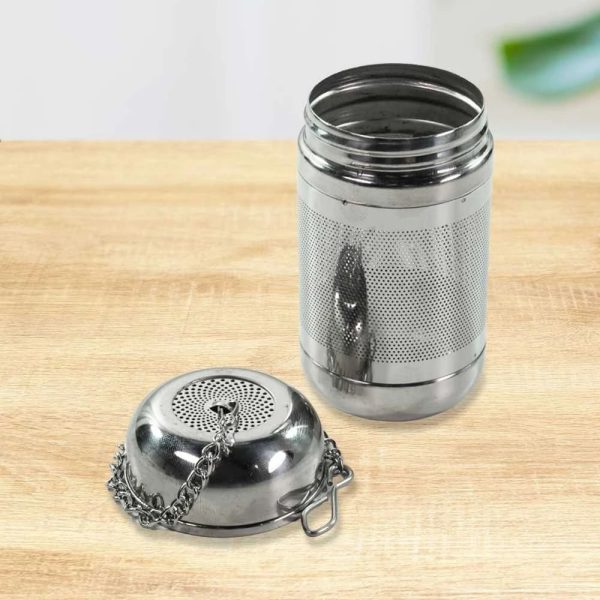ginee_20260713182318717_8006476925.jpeg One Two Cups Saringan Teh Bumbu Rempah Stainless Steel Reusable Filter - TG4