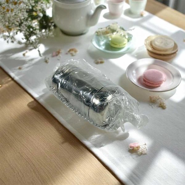 ginee_20260713182319167_7582018749.jpeg One Two Cups Saringan Teh Bumbu Rempah Stainless Steel Reusable Filter - TG4