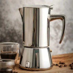 One Two Cups Moka Pot Teko Kopi Espresso Coffee Maker Stovetop - Z52