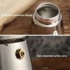 One Two Cups Moka Pot Teko Kopi Espresso Coffee Maker Stovetop - Z52