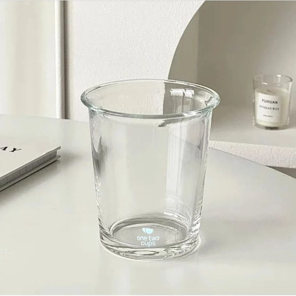 ginee_20260714145033698_6780422047.jpeg One Two Cups Gelas Minum Juice Water Reverse Mouthed Glass 350ml - FR510